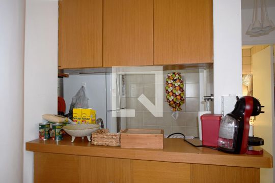 Cozinha de apartamento para alugar com 1 quarto, 45m² em Jardim Paulista, São Paulo