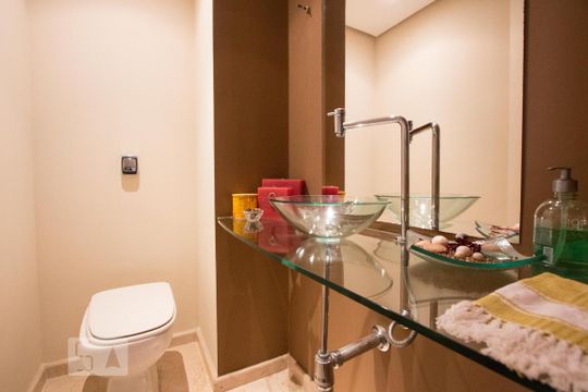 Lavabo de apartamento à venda com 3 quartos, 274m² em Vila Andrade, São Paulo