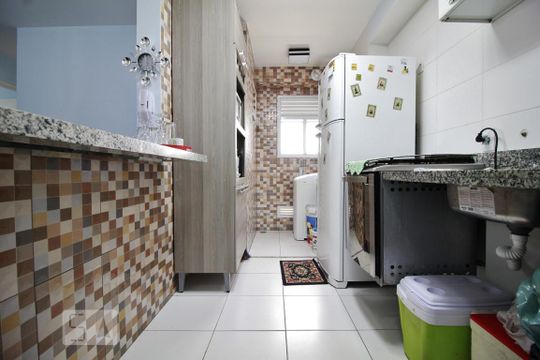 Cozinha de apartamento à venda com 3 quartos, 70m² em Jardim Parque Morumbi, São Paulo
