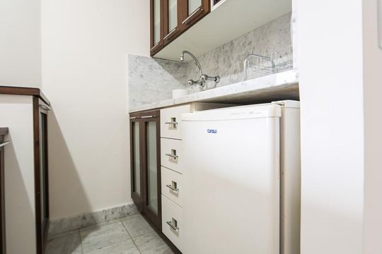 Cozinha de kitnet/studio para alugar com 1 quarto, 50m² em Planalto Paulista, São Paulo
