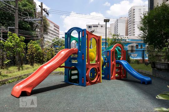 Área comum - Playground de apartamento para alugar com 2 quartos, 57m² em Aclimação, São Paulo
