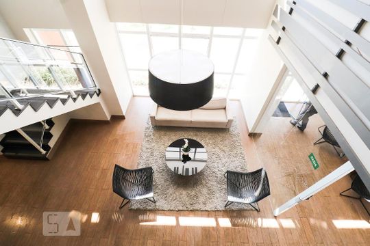 Hall de Entrada de kitnet/studio para alugar com 1 quarto, 45m² em Setor Bueno, Goiânia