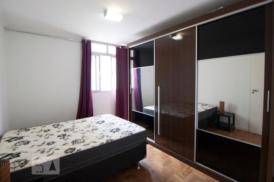 Quarto de apartamento à venda com 1 quarto, 45m² em Santa Efigênia, São Paulo