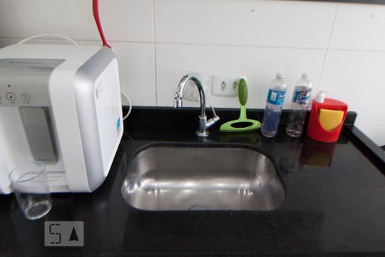 Pia de apartamento à venda com 1 quarto, 45m² em Santa Efigênia, São Paulo