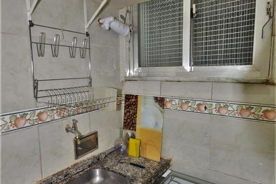 Cozinha de kitnet/studio à venda com 1 quarto, 19m² em Botafogo, Rio de Janeiro