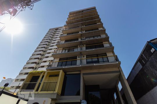 Fachada - Condomínio de kitnet/studio à venda com 1 quarto, 35m² em Santo Amaro, São Paulo