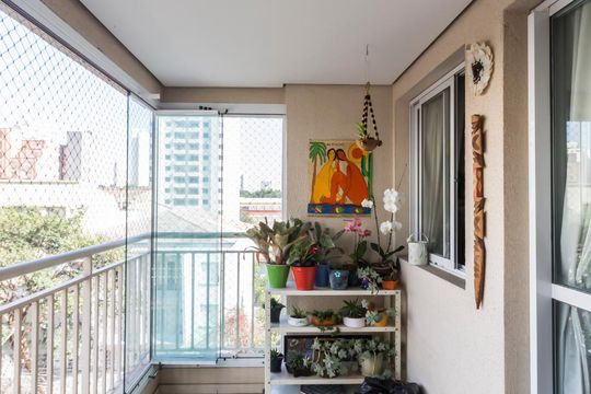 Sacada de apartamento à venda com 2 quartos, 78m² em Pompeia, São Paulo