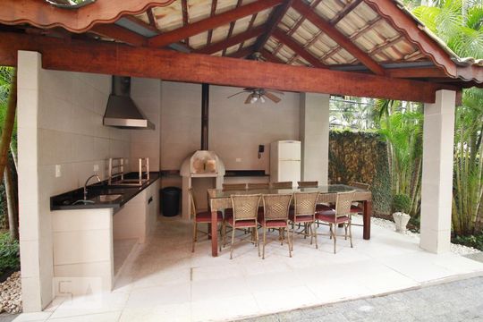 Churrasqueira de apartamento para alugar com 3 quartos, 115m² em Vila Andrade, São Paulo