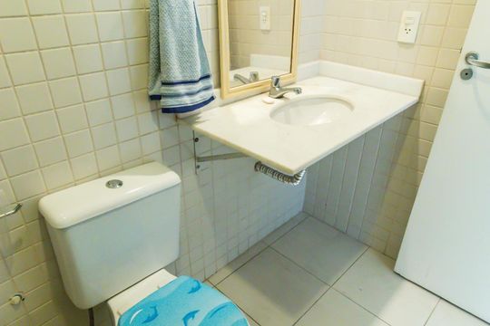 Banheiro de apartamento à venda com 2 quartos, 75m² em Pechincha, Rio de Janeiro