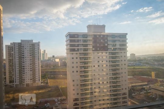 Vista da Sala de kitnet/studio para alugar com 1 quarto, 28m² em Sul (águas Claras), Brasília