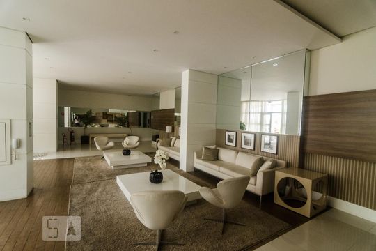 Área Comum - Hall de apartamento para alugar com 1 quarto, 52m² em Vila Regente Feijó, São Paulo