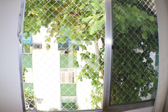 Vista da sala de apartamento à venda com 2 quartos, 48m² em Taquara, Rio de Janeiro