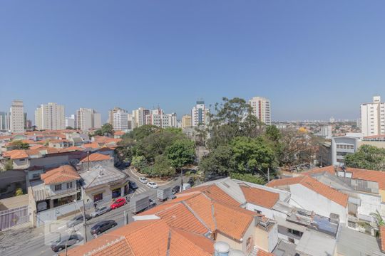 Vista da varanda de apartamento para alugar com 2 quartos, 70m² em Mirandópolis, São Paulo
