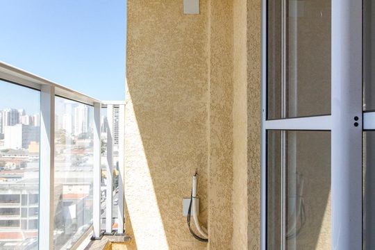 Varanda  de apartamento para alugar com 2 quartos, 50m² em Chácara Califórnia, São Paulo