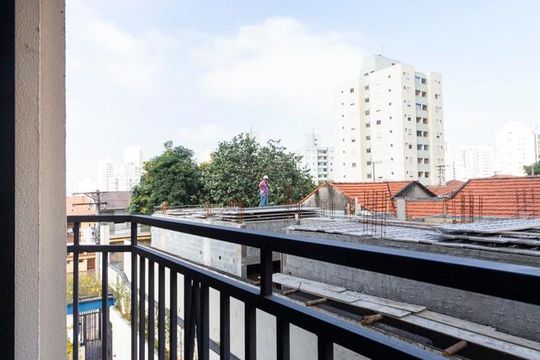 Varanda sala de apartamento para alugar com 2 quartos, 60m² em Saúde, São Paulo