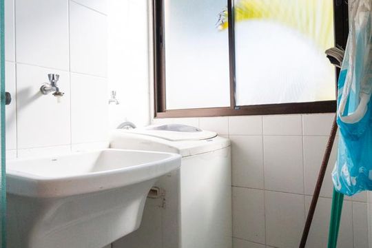 Área de serviço de apartamento para alugar com 1 quarto, 50m² em Vila Guarani (z Sul), São Paulo