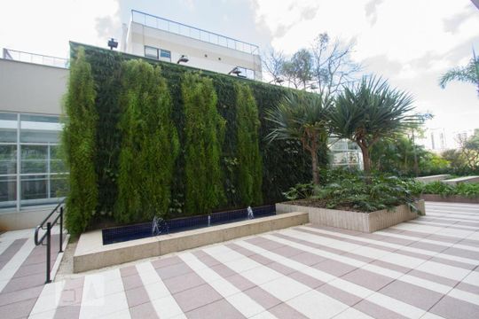 Área comum de apartamento para alugar com 1 quarto, 42m² em Brooklin Paulista, São Paulo