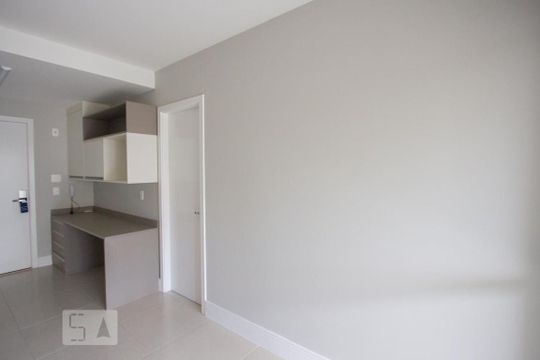 Sala de apartamento para alugar com 1 quarto, 42m² em Brooklin Paulista, São Paulo