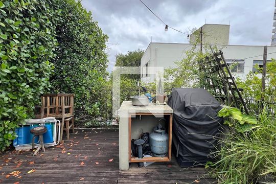 Terraço de apartamento à venda com 1 quarto, 110m² em Vila Madalena, São Paulo