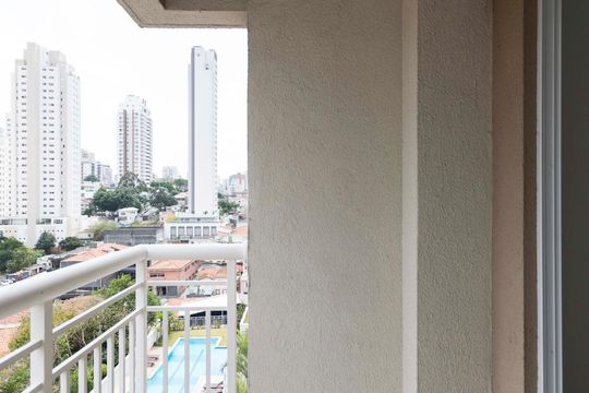 Varanda de apartamento à venda com 1 quarto, 37m² em Mirandópolis, São Paulo