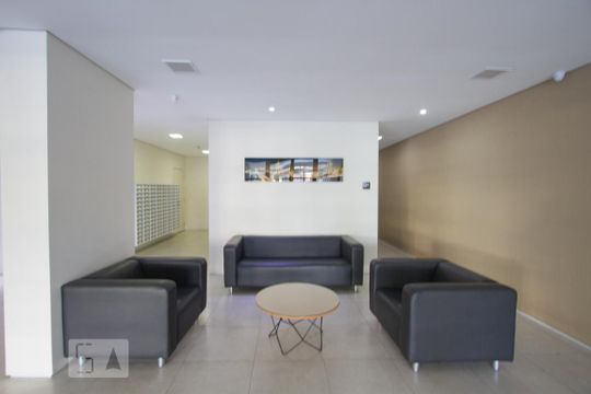 Hall de Entrada de apartamento à venda com 1 quarto, 49m² em Vila Cordeiro, São Paulo