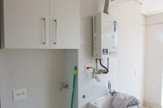 Área de Serviço de apartamento à venda com 1 quarto, 49m² em Vila Cordeiro, São Paulo