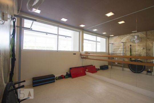Sala de Ginastica  de apartamento à venda com 1 quarto, 49m² em Vila Cordeiro, São Paulo