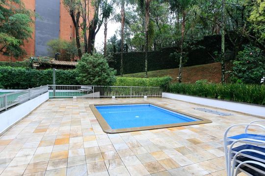 Piscina de apartamento à venda com 3 quartos, 68m² em Vila Andrade, São Paulo