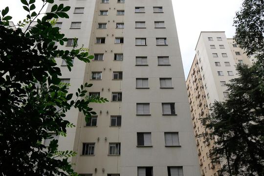 Fachada de apartamento à venda com 3 quartos, 68m² em Vila Andrade, São Paulo