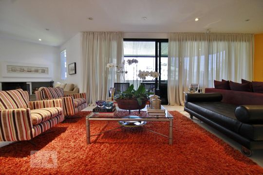 Sala de apartamento à venda com 4 quartos, 327m² em Real Parque, São Paulo
