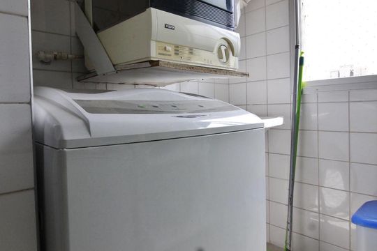 Área de serviço de apartamento à venda com 2 quartos, 58m² em Vila Andrade, São Paulo