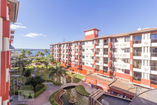 Vista da Varanda da Sala de kitnet/studio para alugar com 1 quarto, 37m² em Asa Norte, Brasília
