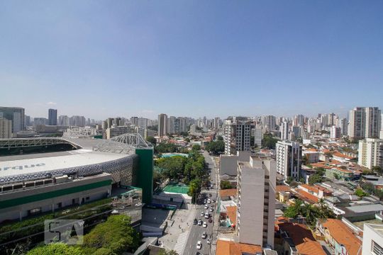 Vista da Área Comum de kitnet/studio à venda com 1 quarto, 30m² em Perdizes , São Paulo