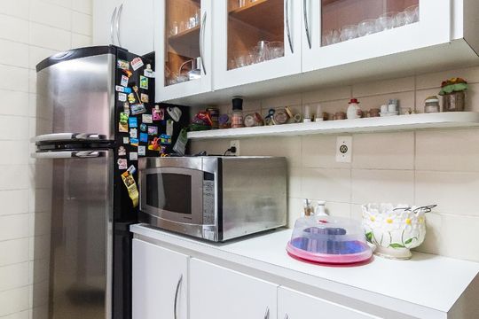 Cozinha de apartamento para alugar com 4 quartos, 120m² em Campo Belo, São Paulo
