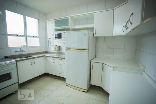 Cozinha - Armários de casa de condomínio à venda com 3 quartos, 155m² em Vila do Encontro, São Paulo