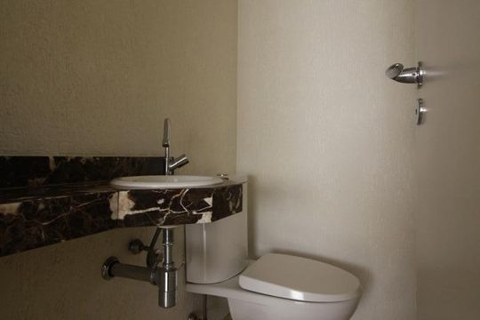 Lavabo de apartamento à venda com 4 quartos, 190m² em Vila Andrade, São Paulo
