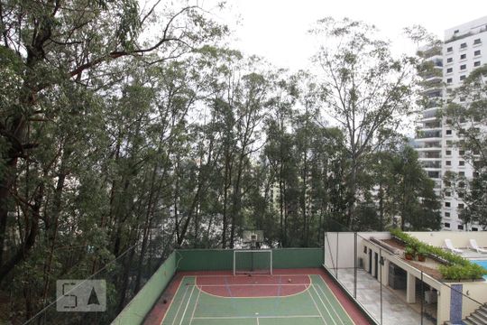 Vista da varanda de apartamento à venda com 4 quartos, 190m² em Vila Andrade, São Paulo
