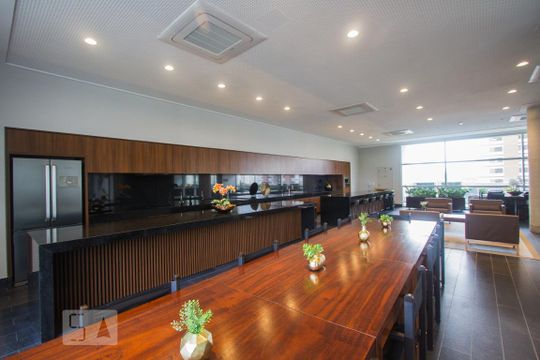 Salão de Festas Gourmet de kitnet/studio para alugar com 1 quarto, 46m² em Vila Cruzeiro, São Paulo