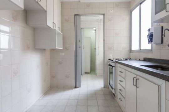 Cozinha de apartamento para alugar com 3 quartos, 88m² em Perdizes, São Paulo