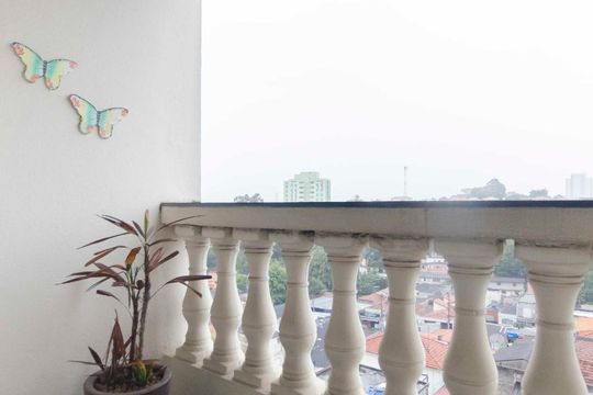 Sacada de apartamento à venda com 2 quartos, 59m² em Vila Mazzei, São Paulo
