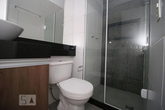 Banheiro Social de apartamento à venda com 2 quartos, 47m² em Curicica, Rio de Janeiro