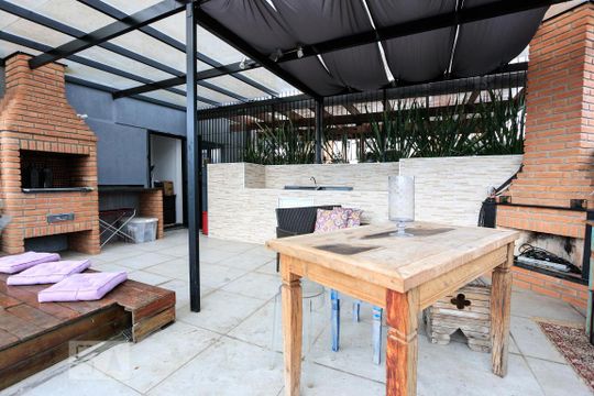 Cobertura de apartamento à venda com 1 quarto, 140m² em Vila Suzana, São Paulo