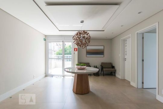 Área comum - Hall social de apartamento para alugar com 1 quarto, 35m² em Cambuci, São Paulo