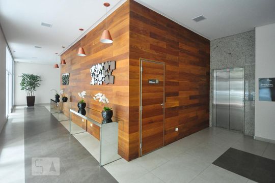 Hall social de apartamento à venda com 1 quarto, 47m² em Vila Andrade, São Paulo