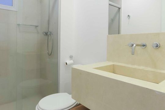 Banheiro de apartamento à venda com 3 quartos, 75m² em Lauzane Paulista, São Paulo