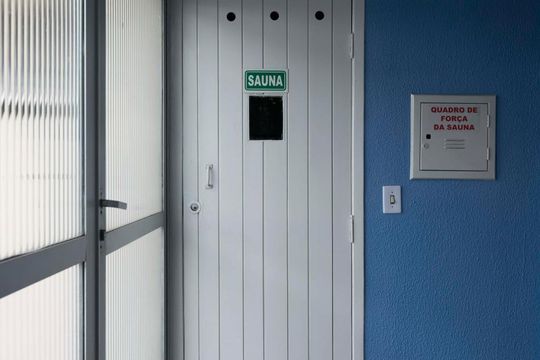 Área comum - Sauna (Cobertura) de apartamento à venda com 2 quartos, 52m² em Jardim Santa Cruz (sacomã), São Paulo