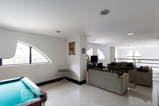 Salão de jogos / TV de apartamento à venda com 1 quarto, 37m² em Vila Monte Alegre, São Paulo