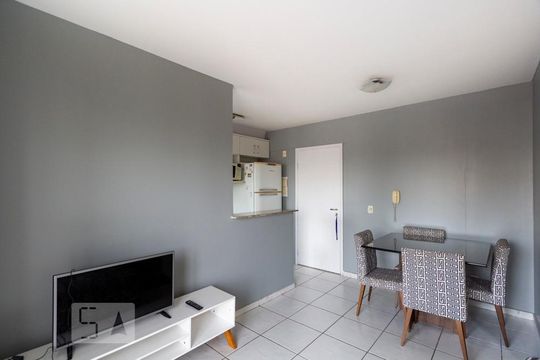 Sala de apartamento à venda com 1 quarto, 37m² em Vila Monte Alegre, São Paulo