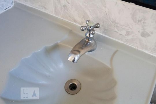 Banheiro social de apartamento à venda com 2 quartos, 64m² em Vila Campestre, São Paulo
