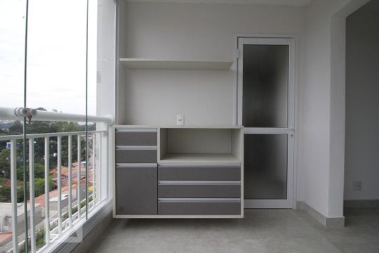 Detalhe da varanda de apartamento à venda com 2 quartos, 93m² em Jardim Caboré, São Paulo